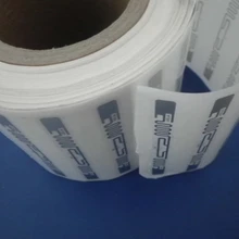 Rfid клей Бумага Стикеры Пользовательские печати этикетки пассивный чужеродных 9640 RFID Метка 100 шт./лот