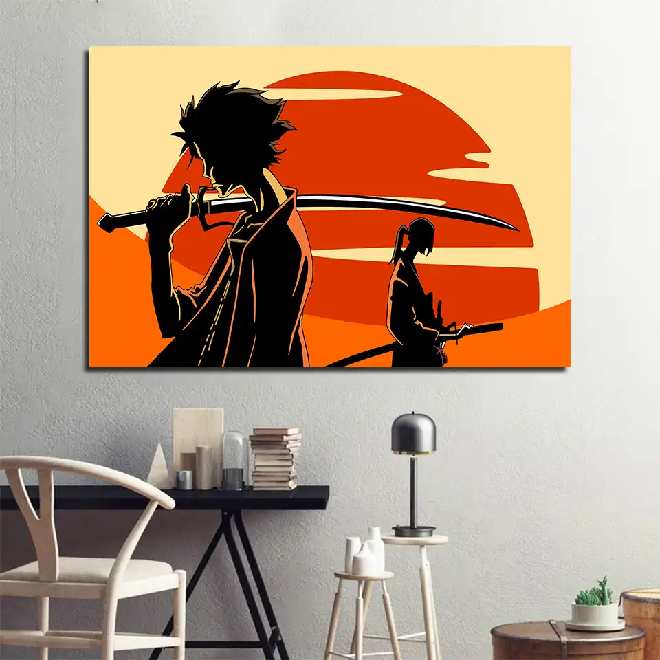Download Lukisan Dinding Modular Gambar Dicetak Samurai Champloo Anime Desktop Wallpaper Free Wallpaper Lukisan Dinding Modular Gambar Dicetak Samurai Champloo Anime Free