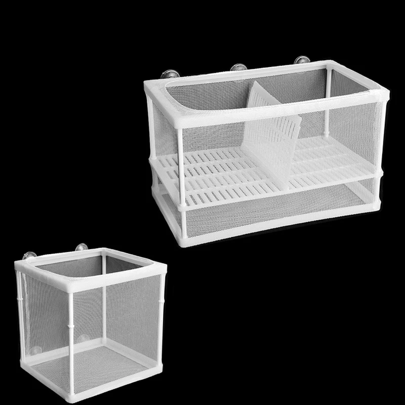 

Aquarium Water isolation net breeding box fish hatching net small fish tank floating isolation box