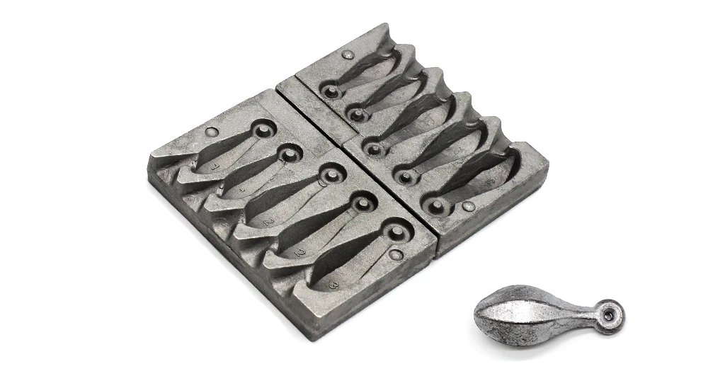 Adygil Diy Snapper Pesca Chumbada Molde Adsnsm e pequeno Combo Snapper Chumbada 28g g g 5 84 56 Cavidades 8 pequena combinação snapper sinker 28g 56g 84g 5 cavidades