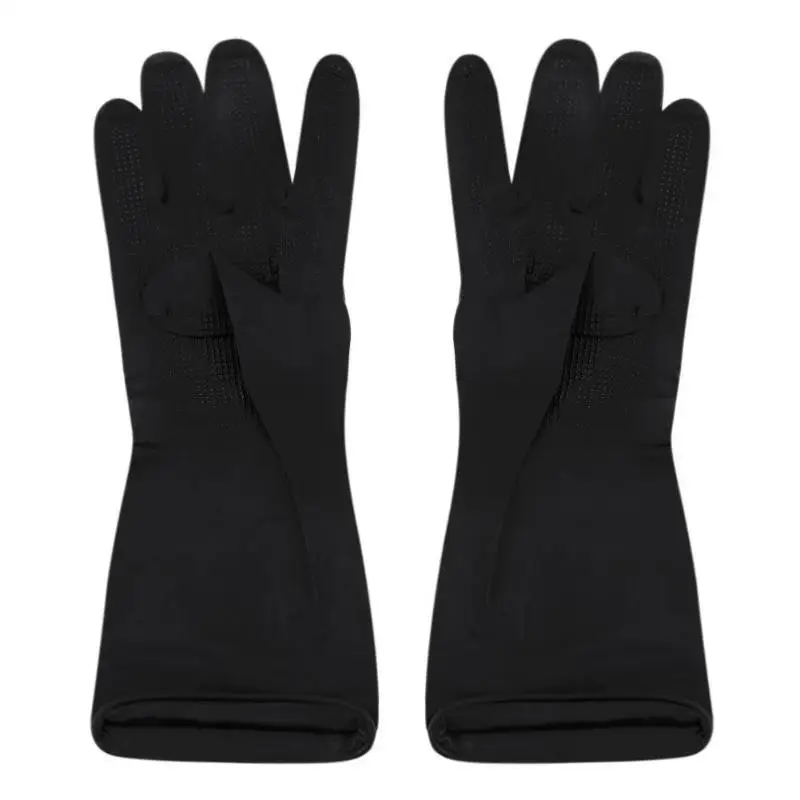 1 пара Выпрямитель для волос завивка волос Парикмахерские термостойкие перчатки черные перчатки для укладки Парикмахерские аксессуары S