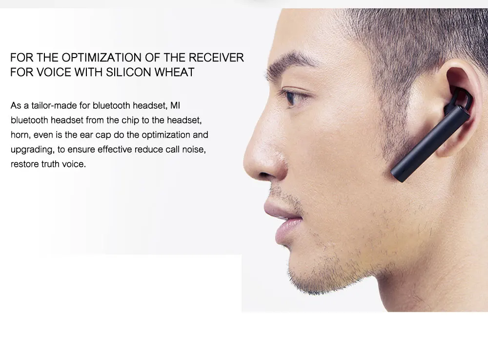 Original MI Xiaomi Wireless Bluetooth Earphone With Microphone Stereo Earphones Build-in Mic Handfree Earbuds 1  (4)