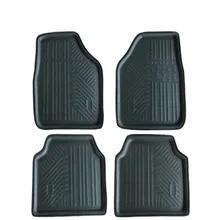 Универсальные ПВХ кожаные автомобильные коврики EVA водонепроницаемые анти-грязные автомобильные коврики для camry chrysler toyota honda accord