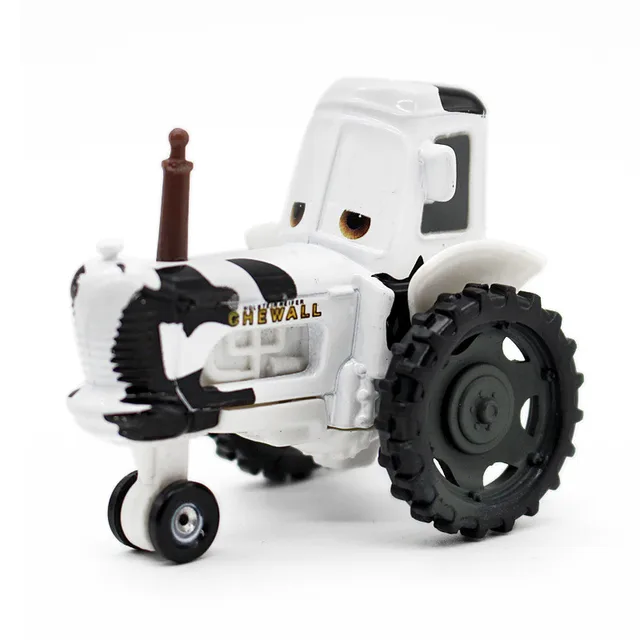 Dessin Animé Disney Voitures Pixar Cars Vache tracteur Alliage Jouet En Métal Moulé Sous