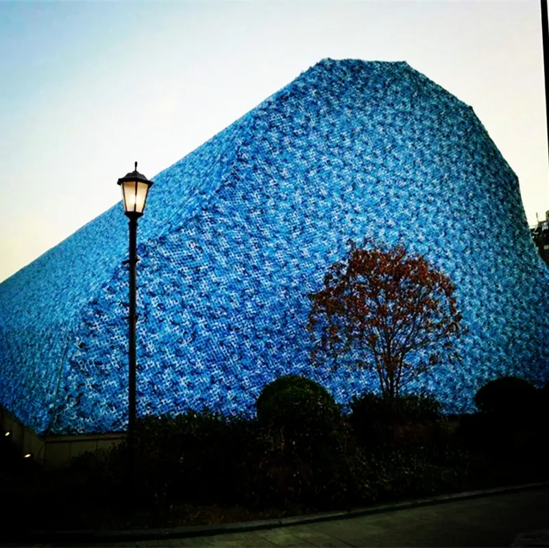 1.5x4 M الصيد التخييم الصحراء التمويه المعاوضة ودلاندز الستائر الجيش العسكرية كامو صافي غطاء مراقبة الطيور في الهواء الطلق الشمس المأوى