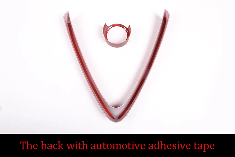 Для Alfa Romeo Giulia автомобильные аксессуары 2 шт. углеродное волокно ABS переднее украшение решетки рамка