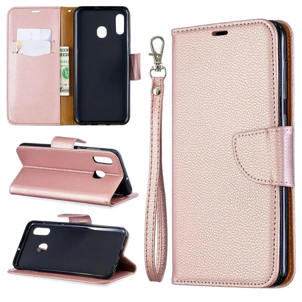 

Case For Samsung Galaxy A20 A30 Case Cover Leather Magnetic Flip Wallet Phone Book Top Shell Folding Cover For Samsung A 20 A 30