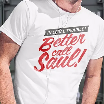 

2019 Latest Men T Shirt Fashion Printed T-Shirt Men Breaking Bad Better Call Saul! Free Postage Dispatch Within 1 Day design