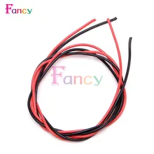 Red Black 16 AWG Gauge Wire Flexible Silicone Stranded Copper Cables For RC