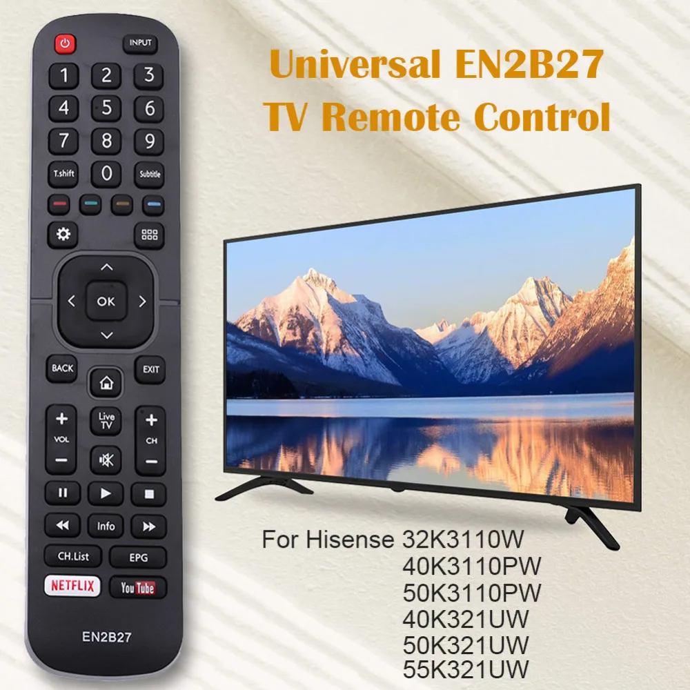 ALLOYSEED новейший пульт дистанционного управления для Hisense EN2B27 ТВ 32K3110W 40K3110PW
