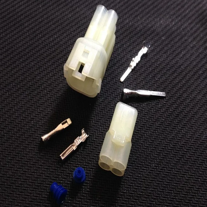 

10/20/50/100sets/lot 4 Pin/Way HM .090 Sumitomo Female And Male Waterproof Wire Plug Connector 6180-4181 6187-4441