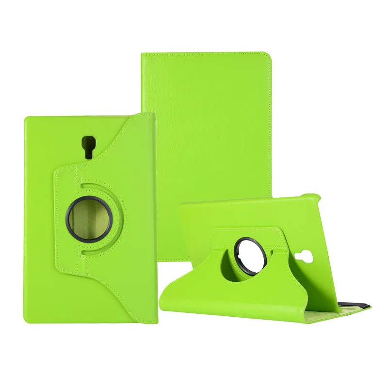 

100PCS/Lot 360 Rotation Case For Samsung Galaxy Tab A 10.5 T590 T595 T597 Protectors Skin PU Cover