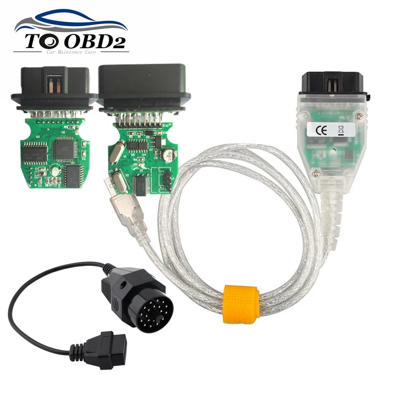 

New OBD 2 USB Cables For bmw Inpa Ediabas K+DCAN USB Interface Diagnostic Tool For BMW E46 INPA K+CAN K CAN INPA FT232RL Chip