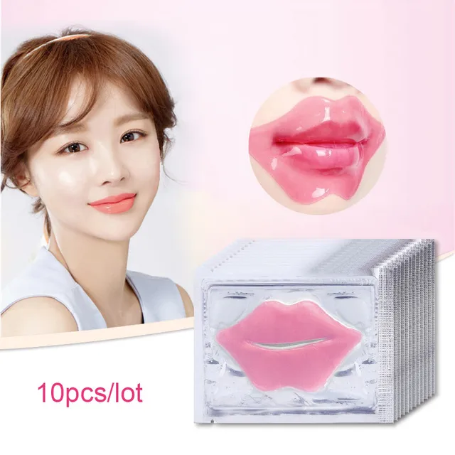 Hot Sale Lip Eye Mask Combination 10pcs Moisturing Nourishing Lips Mask 10 Pairs Anti Aging Wrinkle