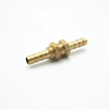 6mm Hose Barb Bulkhead Brass Barbed Tube Pipe Fitting Coupler Connector Adapter For Fuel Gas Water ► Photo 1/4