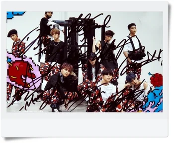 

signed NCT 127 NCT127 autographed original photo CHERRY BOMB 6 inches freeshipping 062017 03