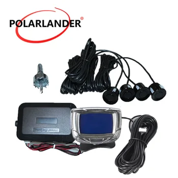 

12V buzzing Display Car Radar Monitor System Reverse Backup liquid crystal display 4 Sensors