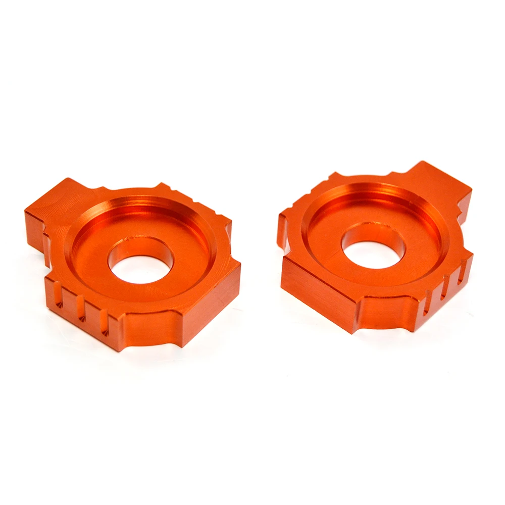 Buy BJMOTO 2018 CNC Aluminum Orange Rear Axle Spindle