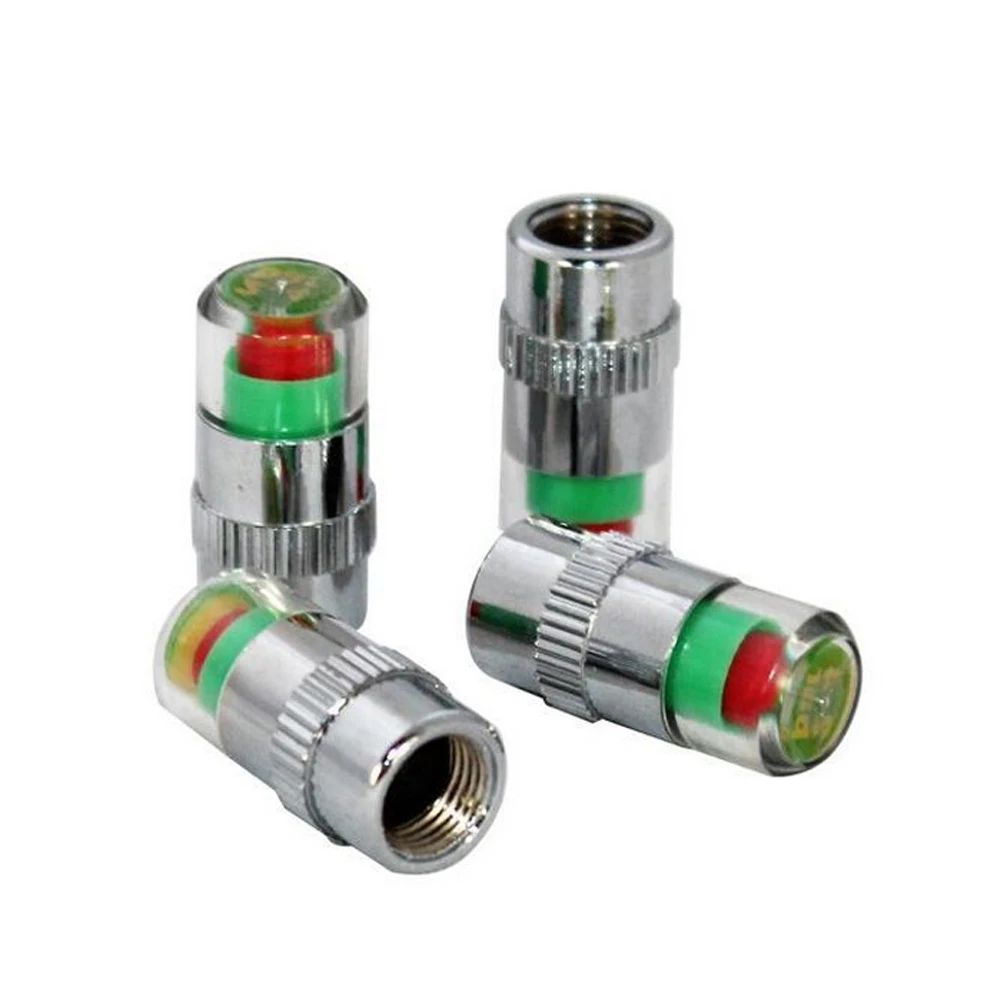 Car Tire Pressure Monitor Indicator Valve Stem Cap Sensor Alert auto air pressure alert