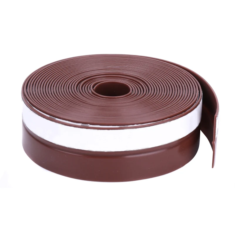 

High 1 Pcs Self Adhesive Seal Strip 1M Silicone Door Window Draught Dustproof Weatherstrip LG66