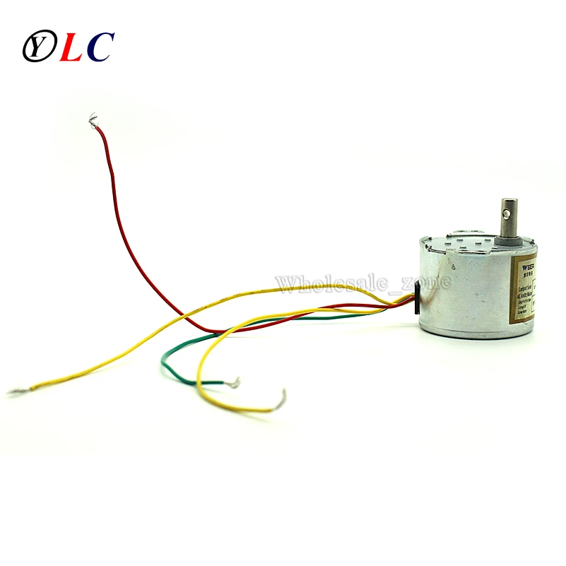 

NEW 50KTYZ 30RPM Permanent Magnet Synchronous motor AC 220V 8W 30RPM Micor Gear Motor Positive & Negative Controlled low-speed