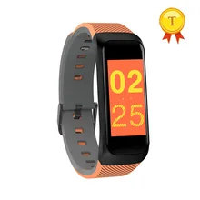 Bluetooth Смарт-браслет 0,96 дюймов Цвет экран Смарт Браслет IP67 Водонепроницаемый Плавание частоту сердечных сокращений в реальном времени прибор для измерения артериального давления Smartband