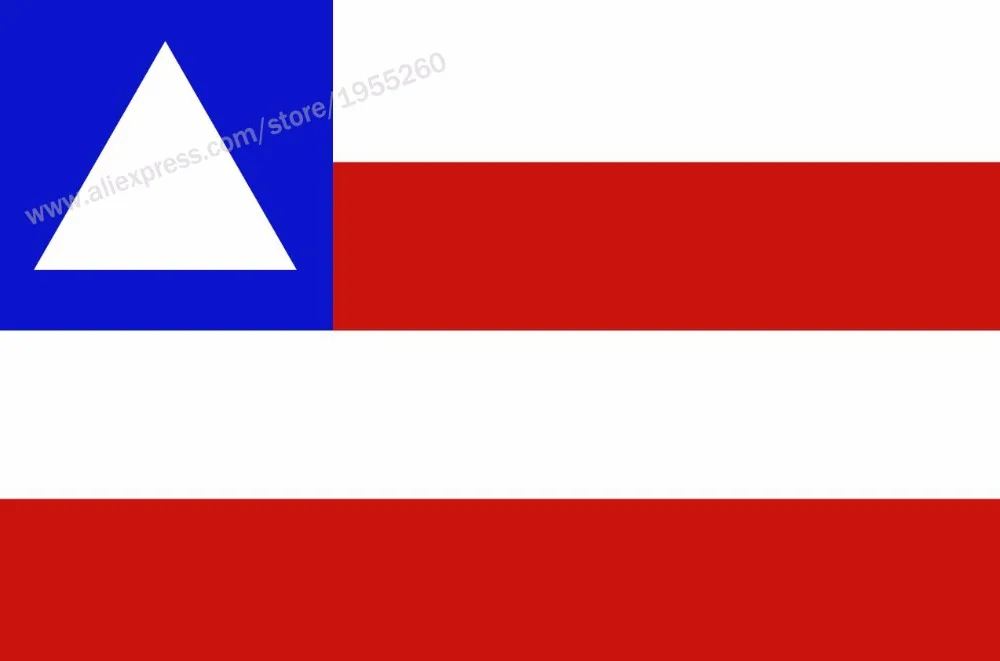 

Flag of Bahia 3 x 5 FT 90 x 150 cm Brazil Brazilian State Flags Banners