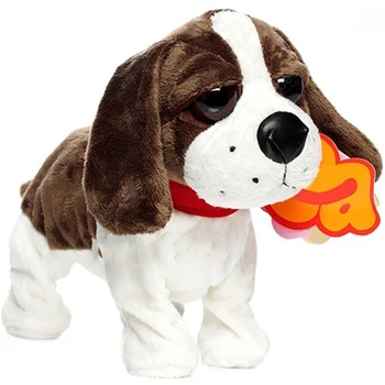 

Electronic Pets Toys Sound Control Robot Dogs Stand Walk Cute Interactive Electronic For Kids Electric Sound Voice Control Toy