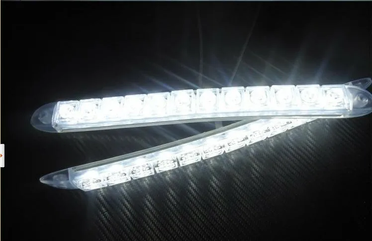

12 LED Car Windshield Emergency Light Vehicle Strobe Warning Lamp Waterproof alarm Strip lights