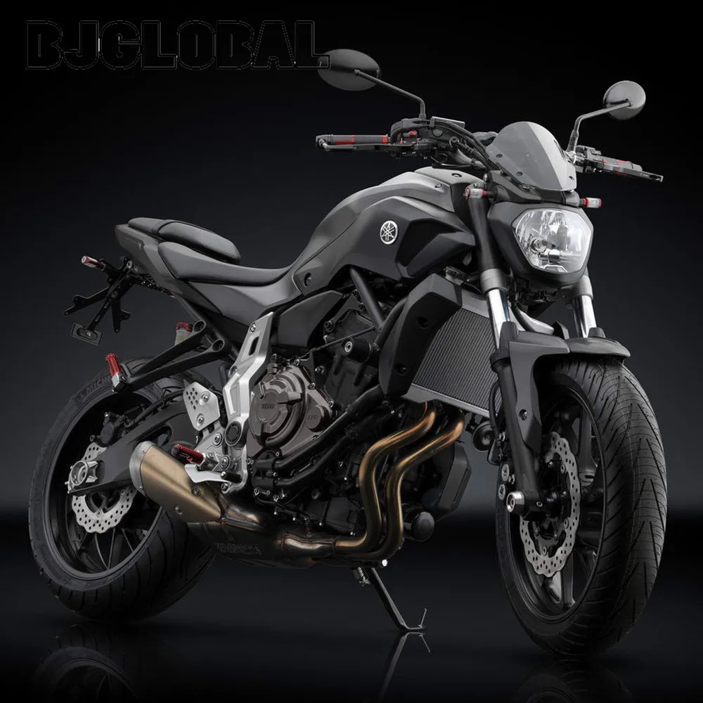 Лобовое стекло для мотоцикла BJGLOBAL ветровой экран с болтами кронштейн Yamaha MT09 FZ09 2013