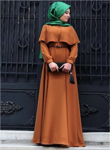 2020 Muslim Abaya Dress Women Fashion Islamic Arabic Long Hijab Dress Black Simple Clothing Traditional Abaya Muslim 7 Colors Islamic Clothing Aliexpress