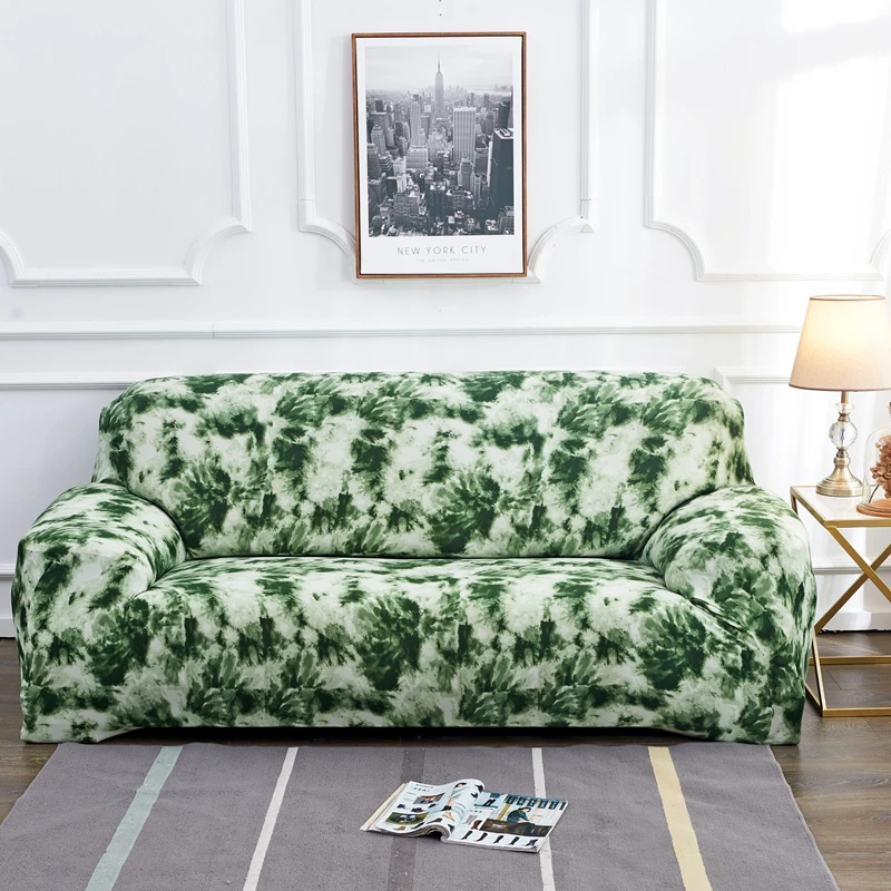 

Green/ Blue/coffee Color Sofa Cover Couch Cover Polyester Bench Covers Elastic Stretch Furniture Slipcovers for Home Decoration
