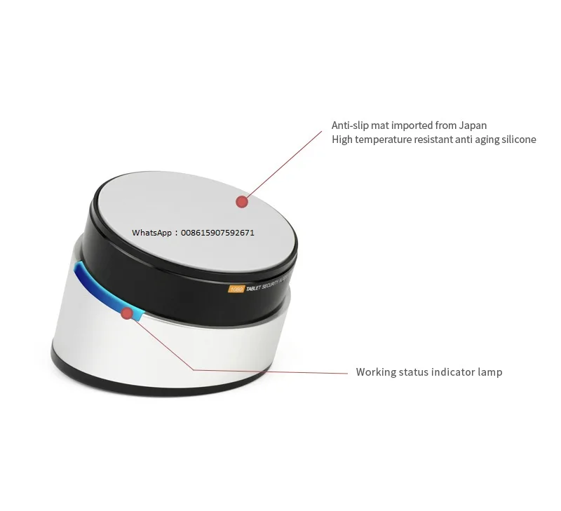 table_cylinder_tablet_display_holder_stand_with_alarm_and_charging_for_ipad_anti_theft