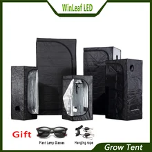 Гроу тент для Гидропоника в помещении парниковый растений, тенты с освещением, 80/100/120/150/240/300 Гроу тенты