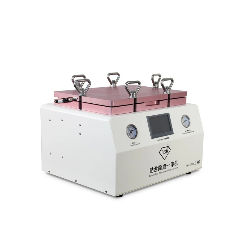 

TBK -308 New Arrival Automatic OCA LCD Vacuum Repair Mobile Phone Touch Screen Laminating Air Bubble Remove Machine 15 Inch