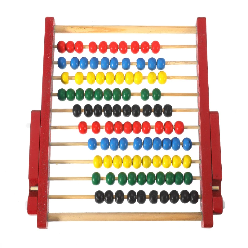 Toy Preschool Beads Wooden Abacus 1 Pcs Children Computing Education Learn