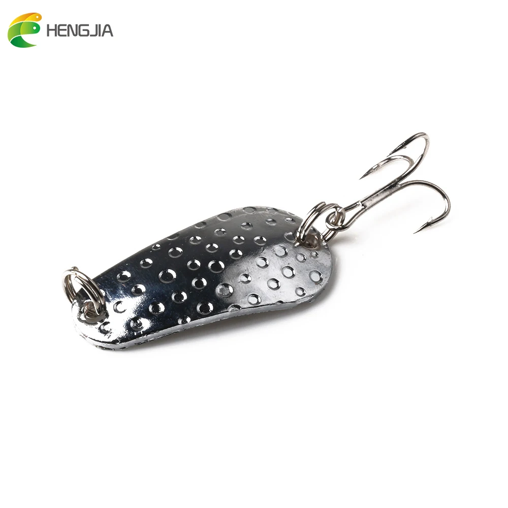 

HENGJIA 4.3cm 10g 1PC hard metal wobbler sequins trolling spinnerbaits pike carp trout perch catfish pesca fishing tackles