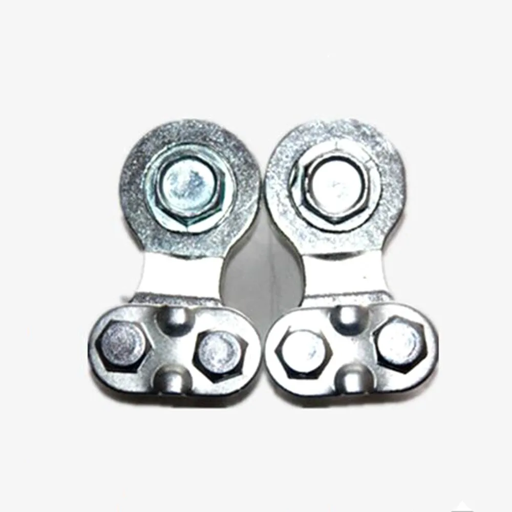 2PCS M10mm Screw Connection Battery Terminal Zinc alloy Battery Connector Battery Pile Head Clip