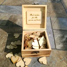 Индивидуальная Свадебная Гостевая книга, Заказная деревенская капля верхней коробки, альтернативная Свадебная Гостевая книга с сердечками, свадебное украшение