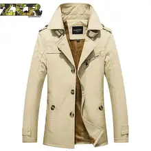 Мужское длинное пальто с подкладкой из искусственного меха, мужское манто, мужской Тренч, модное зимнее теплое флисовое пальто, большой размер, M-5xl