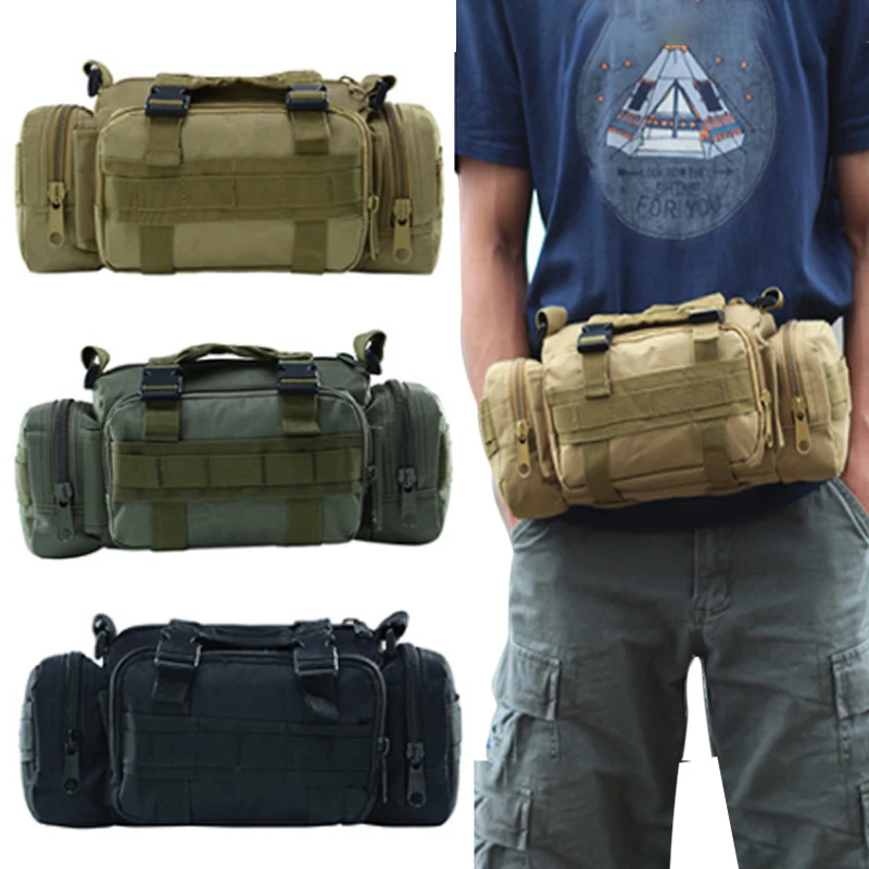 

3L Outdoor Military Tactical backpack Molle Assault SLR Cameras Backpack Luggage Duffle Travel Camping Hiking Shoulder Bag 3 use