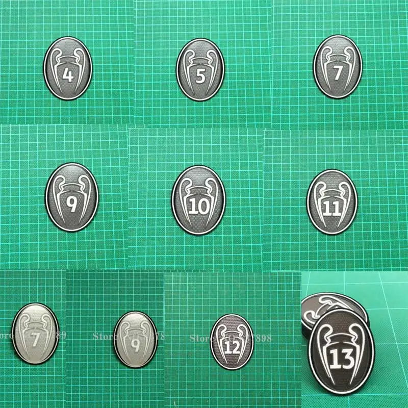 Чемпионов патч для детей 4, 5, 7, 9, 10, 11, 12, 13 лет, раз победителей нашивки-трофеи 7th чемпионский кубок футбольная нашивка передачи тепла значок