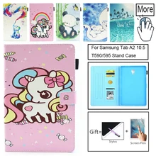 Чехол для samsung Galaxy Tab A A2 10,5 дюйма T590 T595 T597 SM-T590 чехол для планшета Модный чехол с изображением единорога