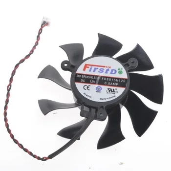 

PC Computer VGA Graphics XFX HD6870 Video Card Cooling Cooler Fan (FD8015U12S 2wire 2Pin DC 12V)