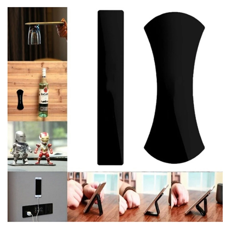 

Mobile Phone Holder Sticker Nano Rubber Pad For Tablet Car Bracket Phone Holder Strong Adsorption Wall Desk Sticker Paste Stand