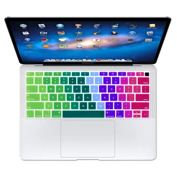 

US Version Silicone Protector Keyboard Cover Compatible with MacBook Air 2018 13.3 inch A1932 with Retina Display and Touch ID