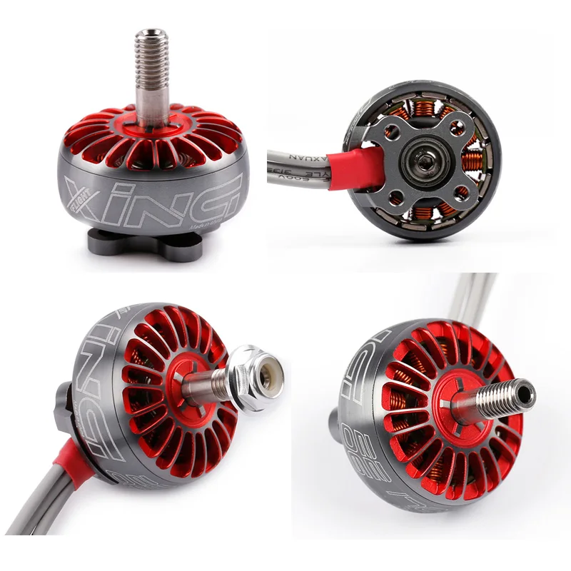 4 шт. двигатель IFlight Xing 2206 1700KV 1850KV 2750KV 2 6S FPV гоночный супер легкий для