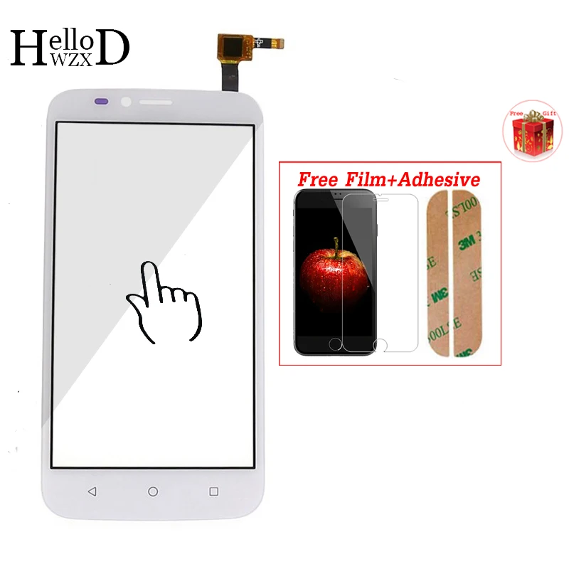 Сенсорный экран для Huawei Ascend Y625 Y 625 сенсорный дигитайзер панель клей + защита
