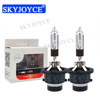 

SKYJOYCE Original 35W Yeaky D2S D4S HID Bulb light Kit 12V 35W 4500K 5500K 6500K D2R D4R Yeaky HID Bulb For 35W Yeaky HID Kit