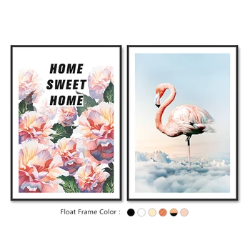 

Newest Modern Flamingo Wall Art Canvas Painting Wall Pictures For Living Room Decoration